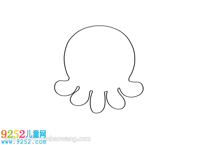 章魚的畫法