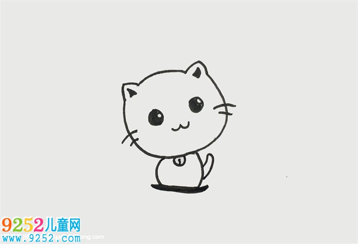 可愛的小貓咪怎么畫