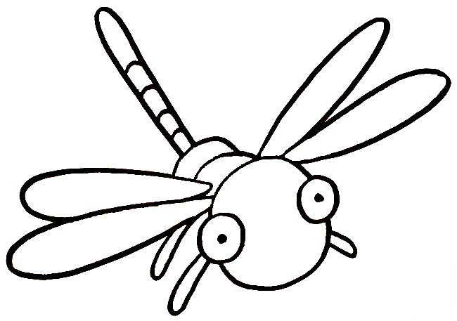 飛行的小蜻蜓<a href=http://www.inspiredelm.com/ertonghua/ target=_blank class=infotextkey>兒童畫</a>圖片_飛行的小蜻蜓兒童繪畫圖集