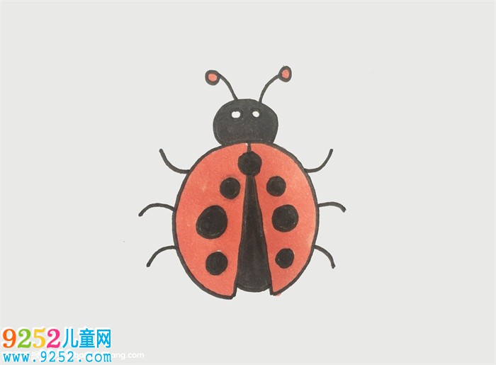 瓢蟲(chóng)怎么畫(huà)