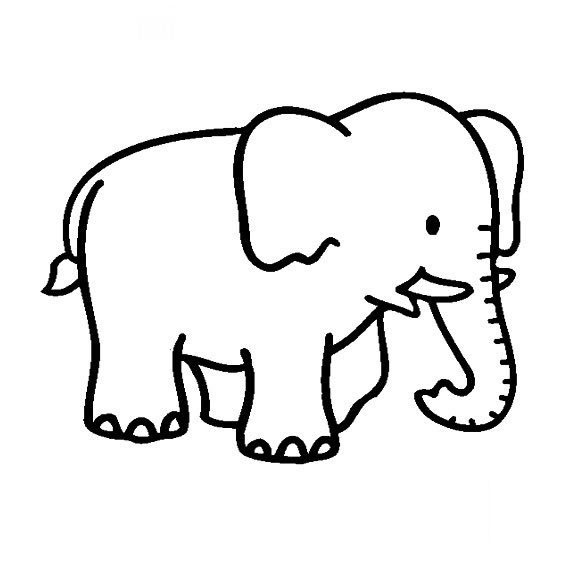 生氣的大象<a href=http://www.inspiredelm.com/ertonghua/ target=_blank class=infotextkey>兒童畫</a>圖片_生氣的大象兒童繪畫圖集