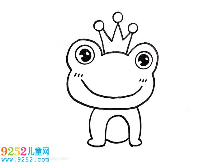 QQ紅包青蛙怎么畫