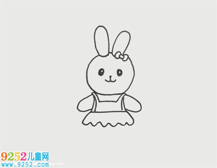 小兔子畫法