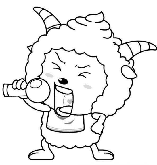 教你畫可愛的懶羊羊的簡筆畫教程