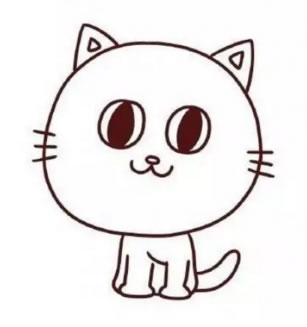 卡通小貓<a href=http://www.inspiredelm.com/ertonghua/ target=_blank class=infotextkey>兒童畫</a>圖片_卡通小貓兒童繪畫圖集