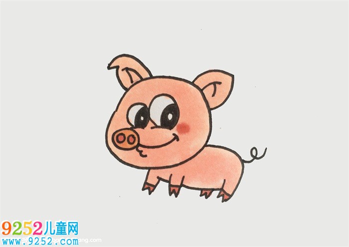 豬豬怎么畫