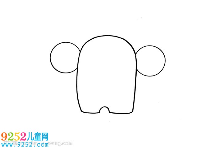 用數(shù)字9畫(huà)大象怎么畫(huà)