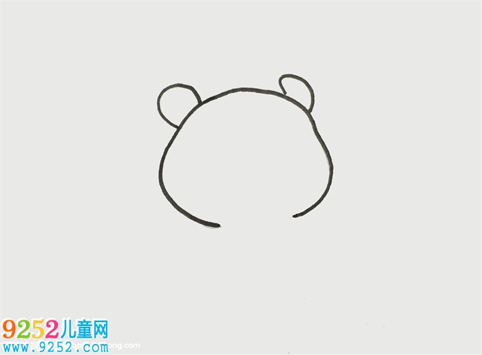 熊貓和竹子的畫(huà)