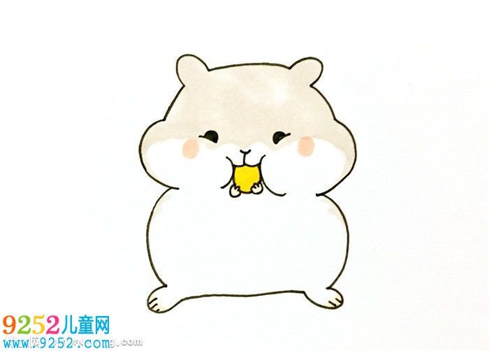 卡通小倉鼠怎么畫