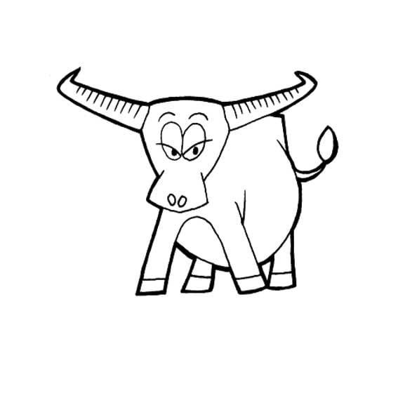 卡通的牛<a href=http://www.inspiredelm.com/jianbihua/ target=_blank class=infotextkey>簡(jiǎn)筆畫(huà)</a>圖片_卡通的牛兒童繪畫(huà)圖集