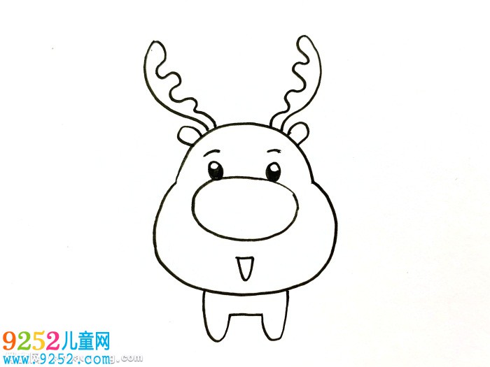 怎么畫鹿又漂亮又簡單
