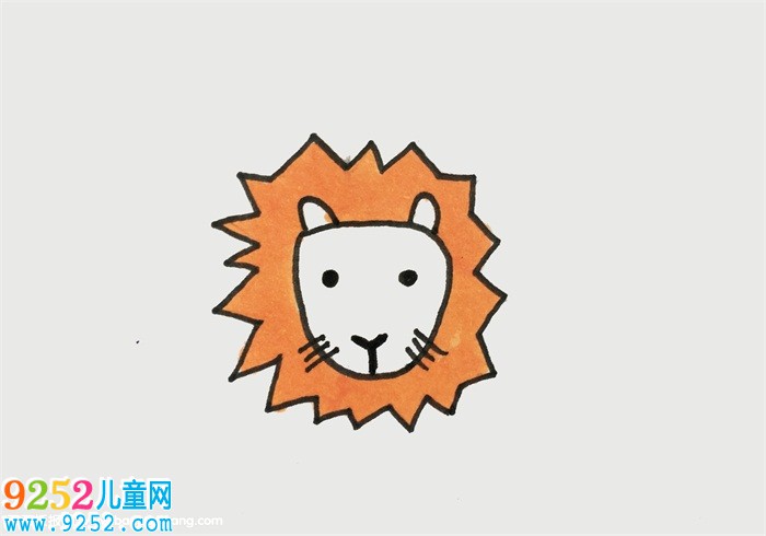 獅子頭怎么畫