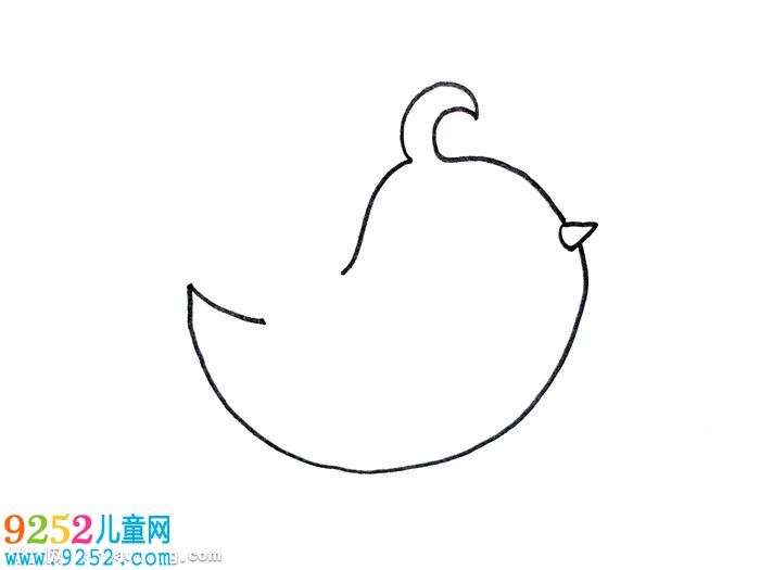 喜鵲怎么畫漂亮又簡(jiǎn)單