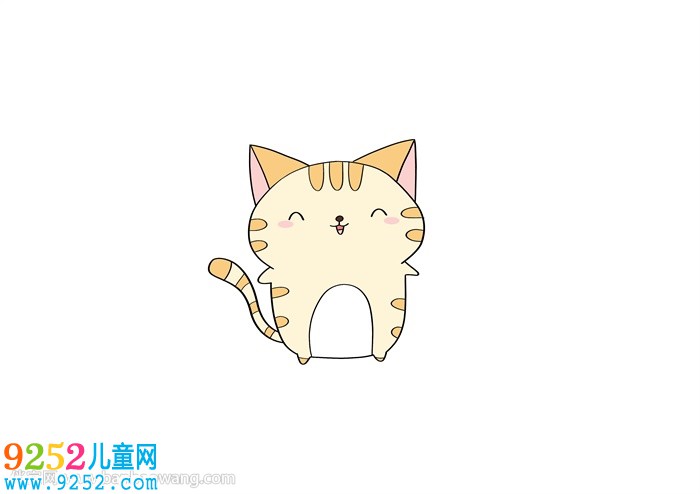 可愛(ài)的小貓咪怎么畫