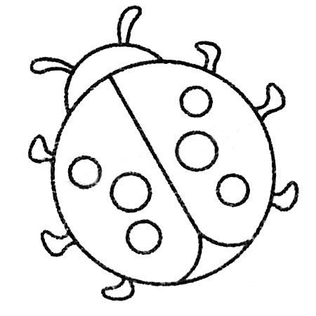 甲蟲兒童<a href=http://www.inspiredelm.com/jianbihua/ target=_blank class=infotextkey>簡筆畫</a>圖片_甲蟲兒童繪畫作品圖集