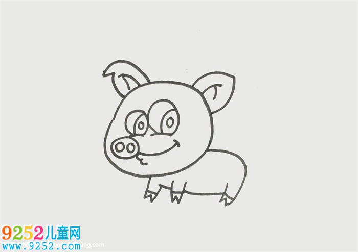 豬豬怎么畫