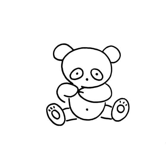 熊踩在球上<a href=http://www.inspiredelm.com/ertonghua/ target=_blank class=infotextkey>兒童畫</a>圖片_熊踩在球上兒童繪畫圖集