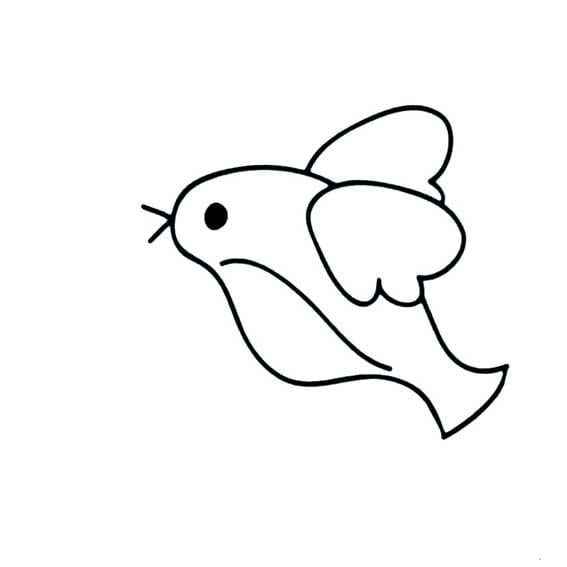 尋找食物的小鳥(niǎo)<a href=http://www.inspiredelm.com/jianbihua/ target=_blank class=infotextkey>簡(jiǎn)筆畫(huà)</a>圖片_尋找食物的小鳥(niǎo)兒童繪畫(huà)圖集