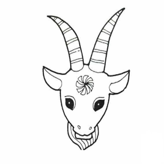 卡通小羊<a href=http://www.inspiredelm.com/ertonghua/ target=_blank class=infotextkey>兒童畫(huà)</a>圖片_卡通小羊兒童繪畫(huà)圖集