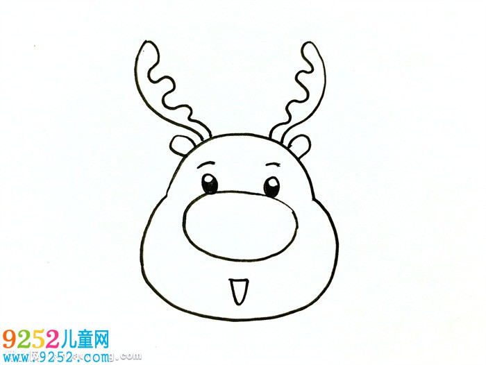 怎么畫鹿又漂亮又簡單