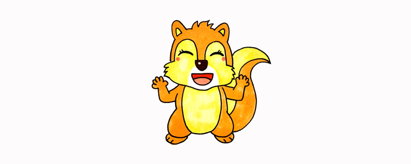 小松鼠怎么畫一步一步