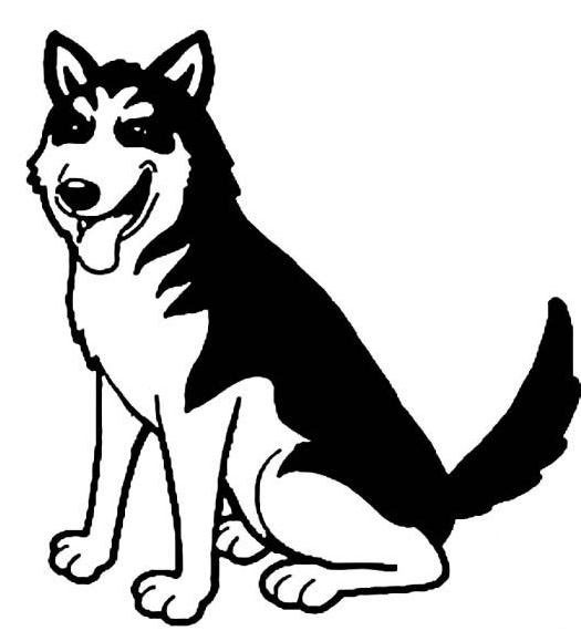 漂亮的小狗<a href=http://www.inspiredelm.com/ertonghua/ target=_blank class=infotextkey>兒童畫</a>圖片_漂亮的小狗兒童繪畫圖集