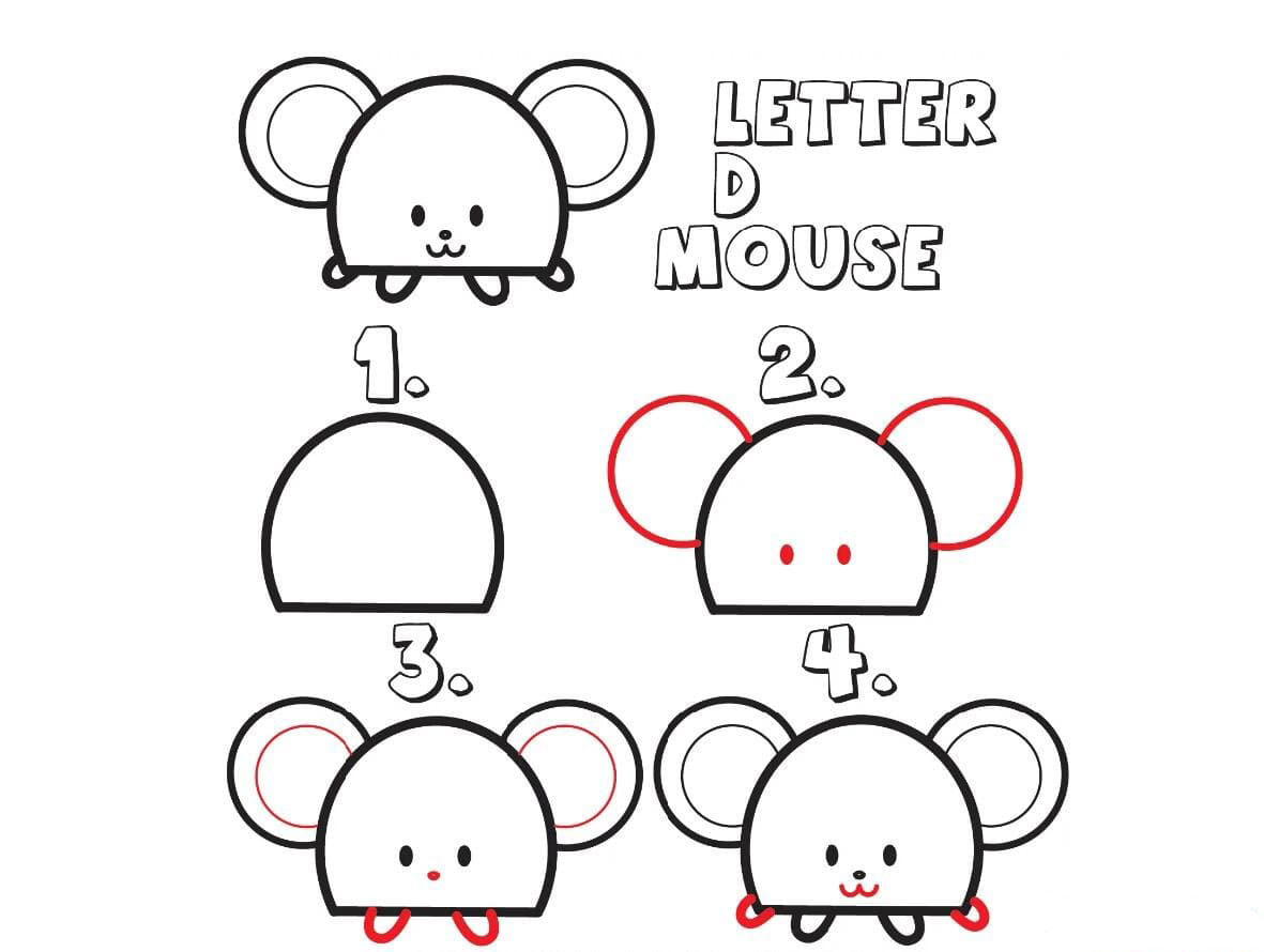 卡通老鼠怎么畫(huà)_卡通老鼠的<a href=http://www.inspiredelm.com/ertonghua/ target=_blank class=infotextkey>兒童畫(huà)</a>作品