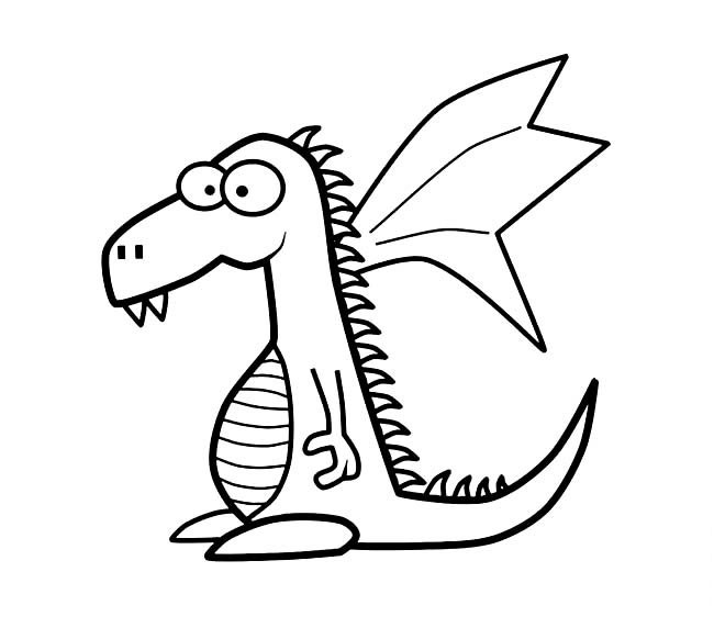 怎樣畫恐龍的<a href=http://www.inspiredelm.com/jianbihua/ target=_blank class=infotextkey>簡筆畫</a>-卡通的恐龍