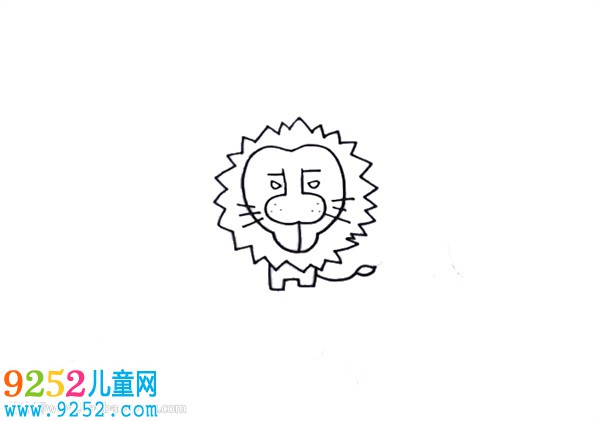 用數(shù)字5畫獅子<a href=http://www.inspiredelm.com/jianbihua/ target=_blank class=infotextkey>簡(jiǎn)筆畫</a>，用數(shù)字5畫獅子<a href=http://www.inspiredelm.com/jianbihua/ target=_blank class=infotextkey>簡(jiǎn)筆畫</a>