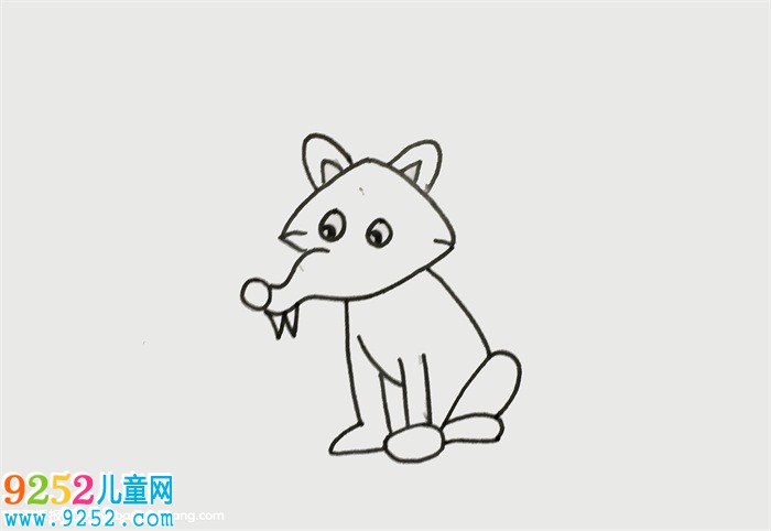 怎么畫狼