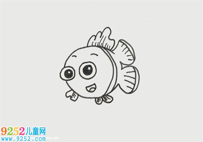小丑魚畫法