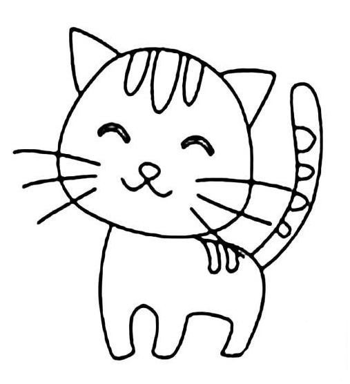 招財貓<a href=http://www.inspiredelm.com/ertonghua/ target=_blank class=infotextkey>兒童畫</a>圖片_招財貓兒童繪畫圖集