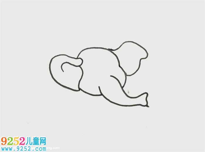 怎么畫大象簡(jiǎn)單畫法