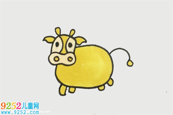 牛怎么畫