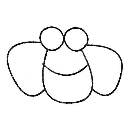 飛行的蒼蠅兒童<a href=http://www.inspiredelm.com/jianbihua/ target=_blank class=infotextkey>簡筆畫</a>圖片_蒼蠅兒童繪畫作品圖集