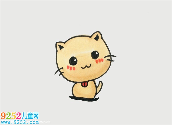 可愛的小貓咪怎么畫