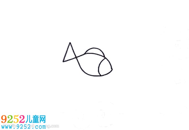 用數(shù)字畫小魚怎么畫