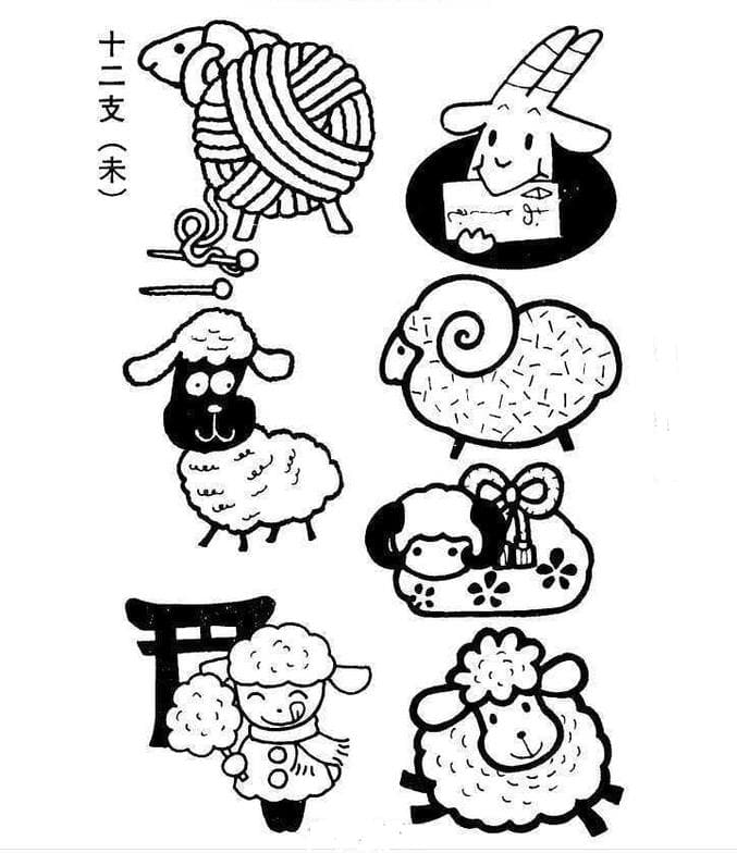 羊年大吉怎么畫(huà)_羊年的兒童畫(huà)作品