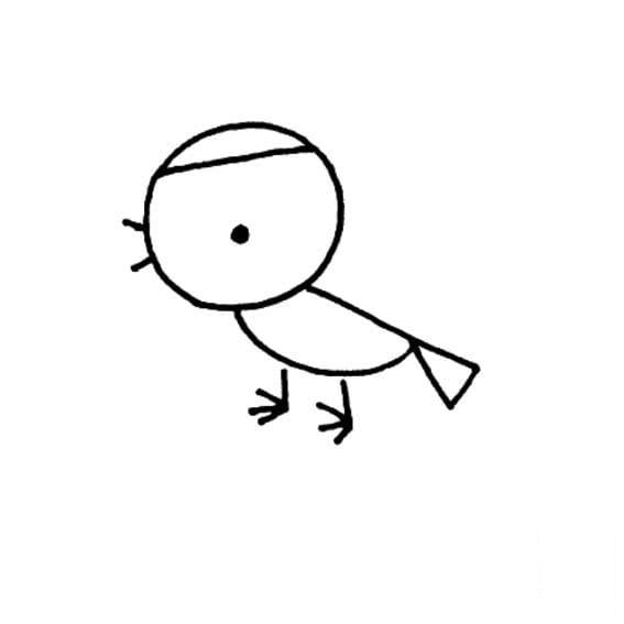 尋找食物的小鳥(niǎo)<a href=http://www.inspiredelm.com/jianbihua/ target=_blank class=infotextkey>簡(jiǎn)筆畫(huà)</a>圖片_尋找食物的小鳥(niǎo)兒童繪畫(huà)圖集
