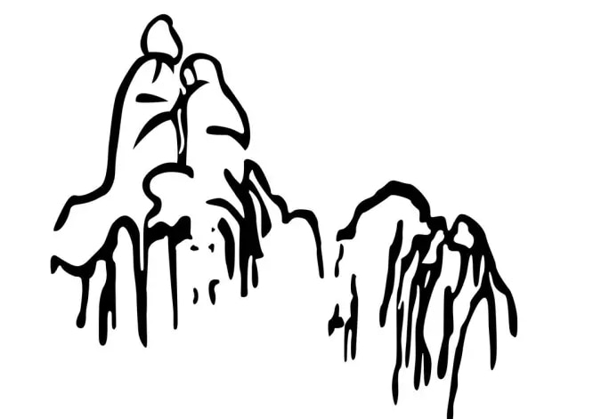 大自然風(fēng)景兒童簡筆