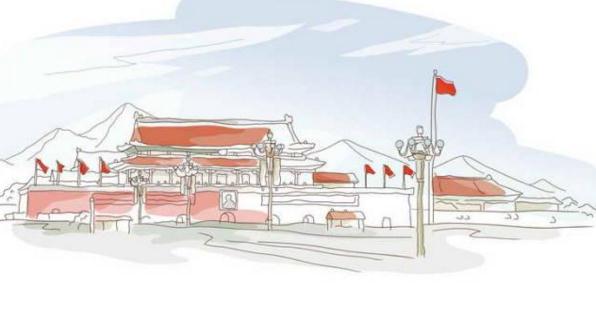 漂亮的城市簡(jiǎn)筆