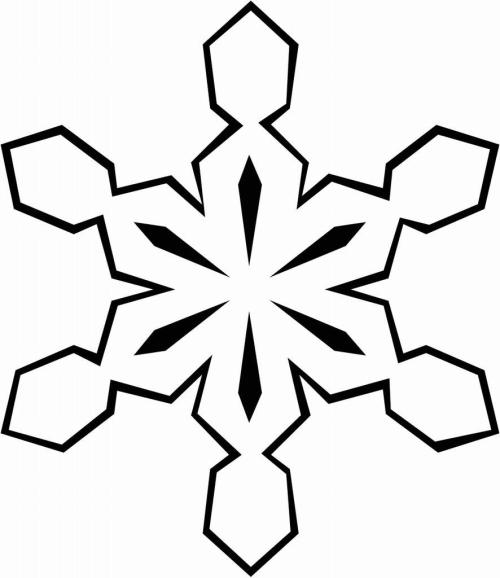 各種各樣的雪花簡(jiǎn)筆