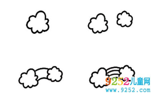 5種彩虹簡(jiǎn)筆 畫(huà)法