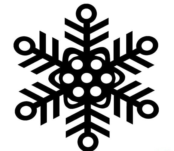 各種各樣的雪花簡(jiǎn)筆
