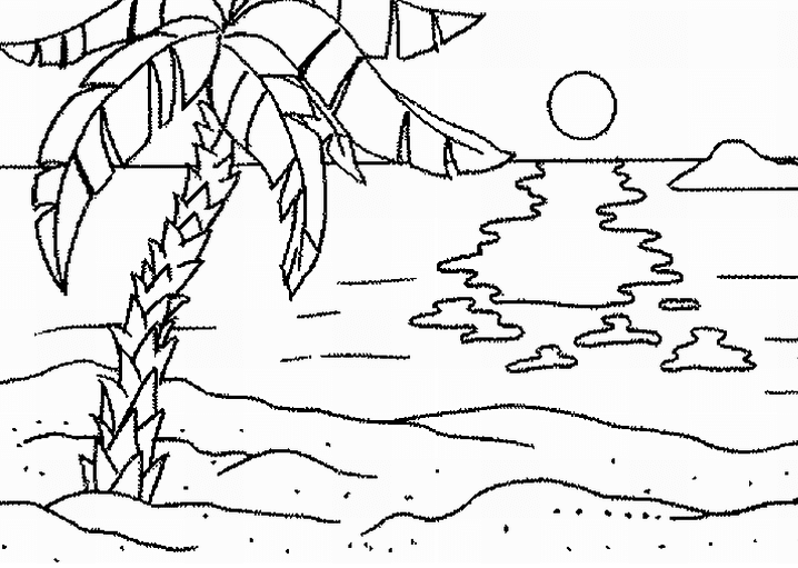 大海風(fēng)景簡(jiǎn)筆