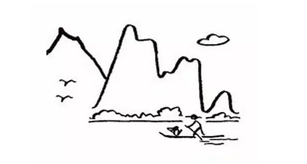 大自然風(fēng)景兒童簡筆
