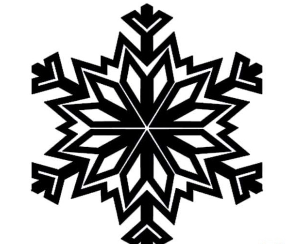 各種各樣的雪花簡(jiǎn)筆