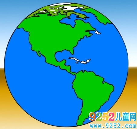 地球簡筆步驟及圖片