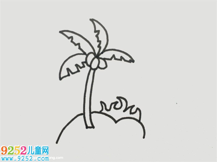 大海怎么畫簡單又漂亮