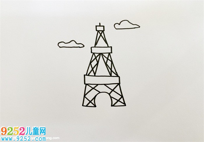 巴黎鐵塔怎么畫,風(fēng)景<a href=http://www.inspiredelm.com/jianbihua/ target=_blank class=infotextkey>簡(jiǎn)筆畫</a>